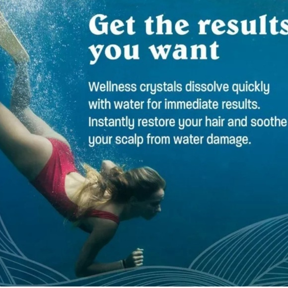 NEW Malibu C Swimmers Wellness Shampoo&Conditioner liters*gets the green out!! - Picture 7 of 7